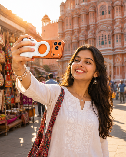 Raviqo OneGrip / Magnetic Camera Grip For Smartphone Photography
