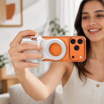 Raviqo OneGrip / Magnetic Camera Grip For Smartphone Photography